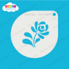 Picture of Tear Drop Flower - Mylar Stencil - 306
