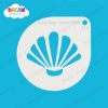 Picture of Sea Shell - 1 - Mylar Stencil - 314