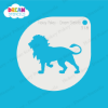 Picture of Walking Lion - Mylar Stencil - 318
