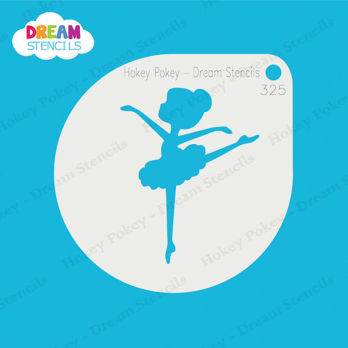 Picture of Baby Ballerina- Mylar Stencil - 325