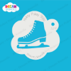 Picture of Figure Skates- Mylar Stencil - 327