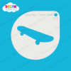 Picture of Skateboard - Mylar Stencil - 330