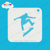 Picture of Skateboarder - Mylar Stencil - 331