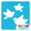 Picture of Three Sparrows - Vinyl Stencil - 287
