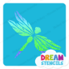 Picture of Fancy Dragonfly - Vinyl Stencil - 301