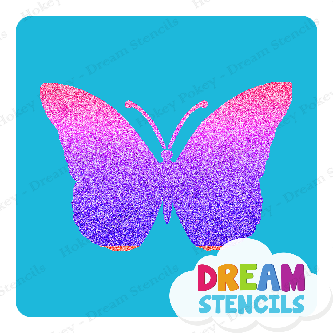 Picture of Classic Butterfly - Vinyl Stencil - 292