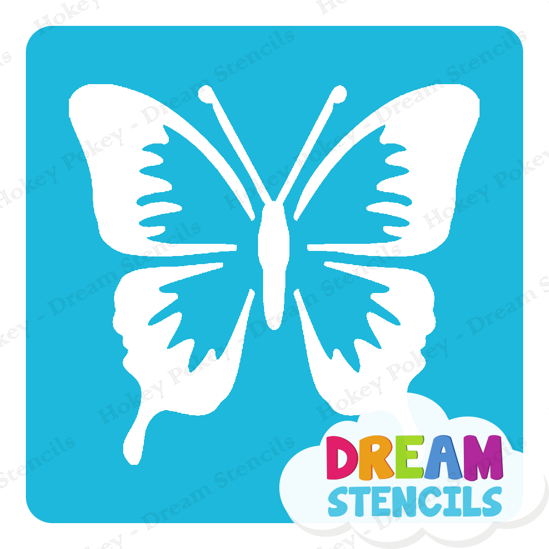 Picture of Longtail Butterfly - Vinyl Stencil - 293