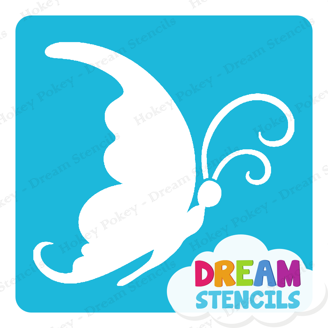 Picture of Pretty Butterfly - Vinyl Stencil - 294