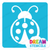 Picture of Lady Bug - Vinyl Stencil - 297