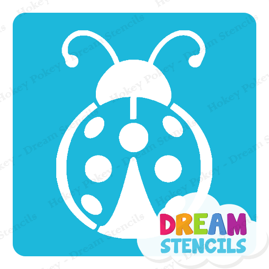 Picture of Lady Bug - Vinyl Stencil - 297