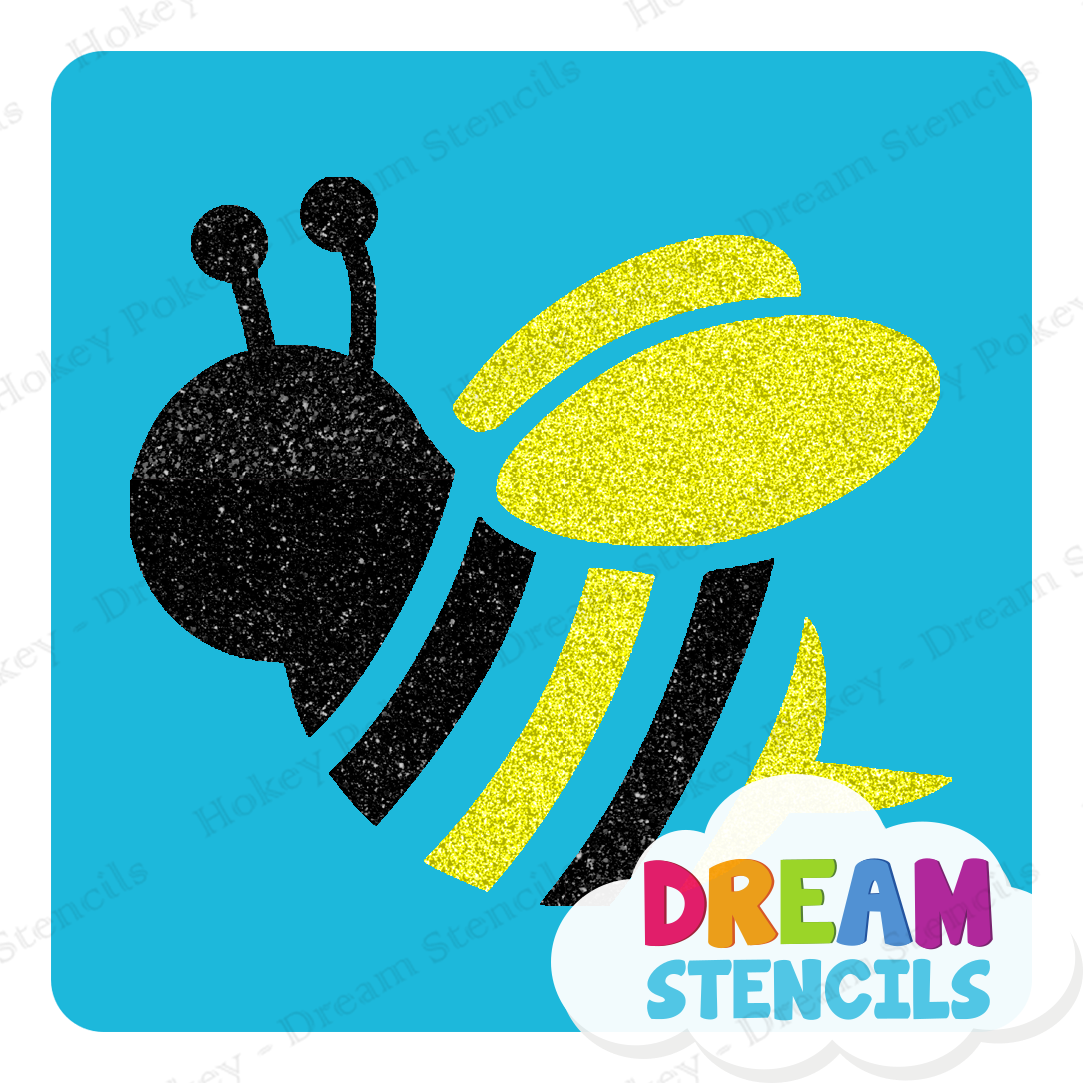 Picture of Bumble Bee - Vinyl Stencil - 299