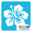 Picture of Tropical Hibiscus  - Vinyl Stencil - 302