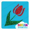 Picture of Tulip Flower - Vinyl Stencil - 306