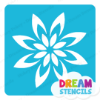 Picture of Frost Flower - Vinyl Stencil - 310
