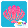 Picture of Sea Shell - 2 - Vinyl Stencil - 323