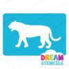 Picture of Walking Tiger  - Vinyl Stencil - 324