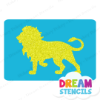 Picture of Walking Lion - Vinyl Stencil - 326