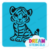 Picture of Baby Tiger - Vinyl Stencil - 328
