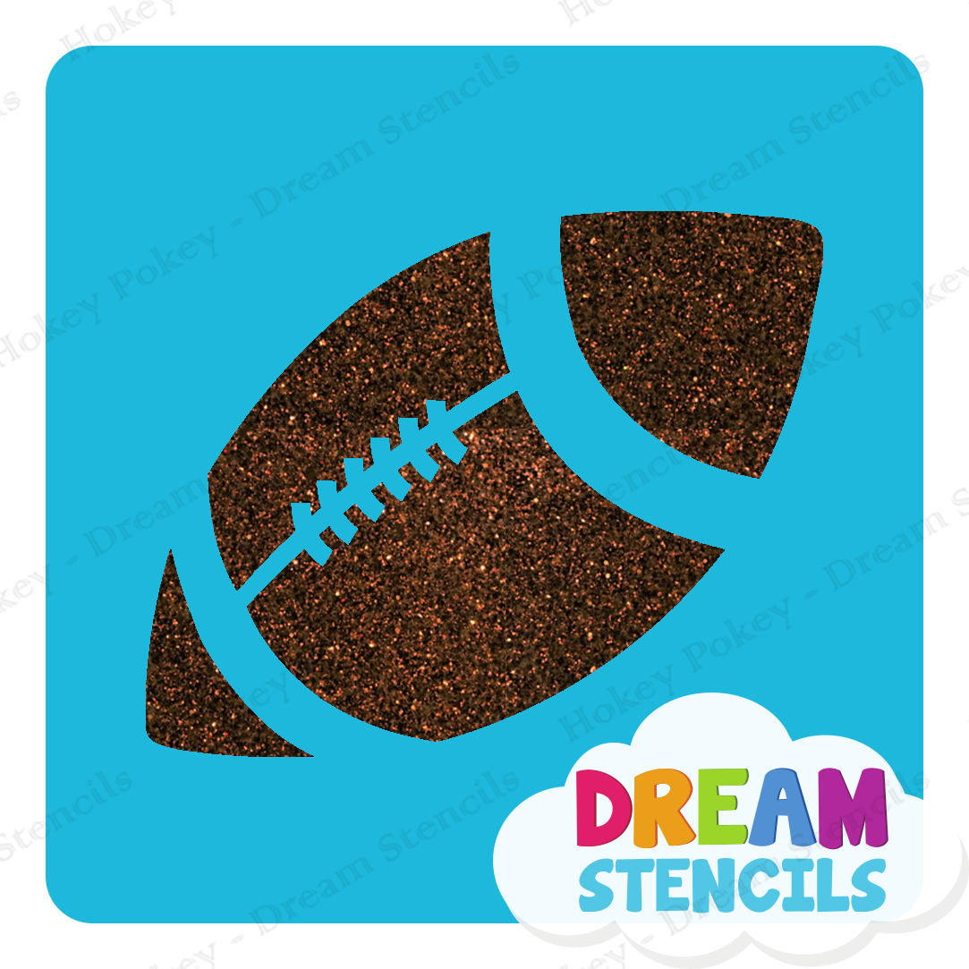 Picture of Football - Vinyl Stencil - 334