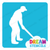 Picture of Golf Driver - Vinyl Stencil - 341