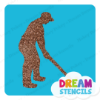 Picture of Golf Driver - Vinyl Stencil - 341