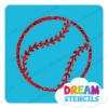 Picture of Baseball - 1 - Vinyl Stencil - 349